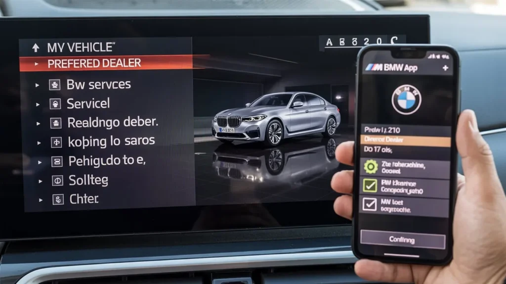 how-to-change-preferred-dealer-services-bmw